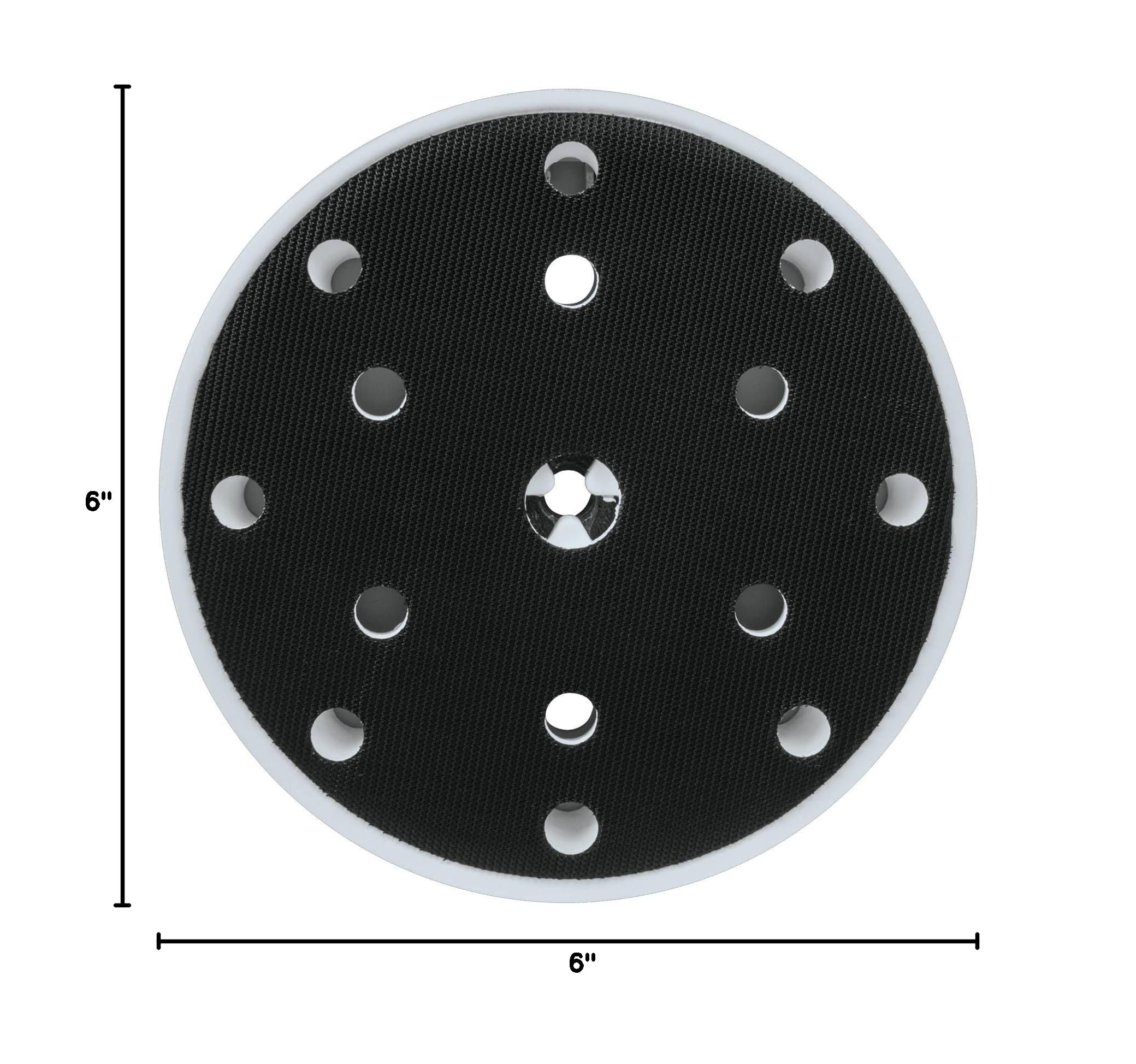 Makita 197316-3 6" Round Backing Pad, Hook & Loop - Image 6