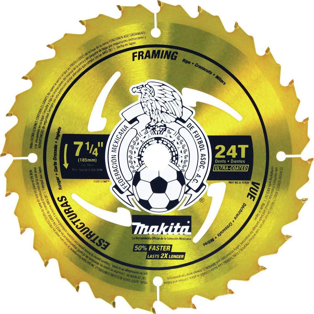 Makita A-95928-10 7-1/4” 24T MNT Carbide-Tipped Ultra-Coated Framing Blade, 10/pk - Image 4