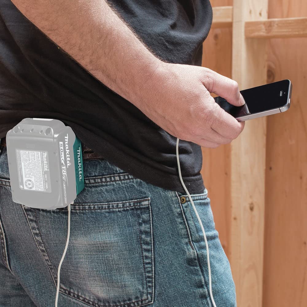 Makita ADADP05 Outdoor Adventure™ 18V LXT® Cordless Power Source, Power Source Only, USB, Camo Green - Image 8