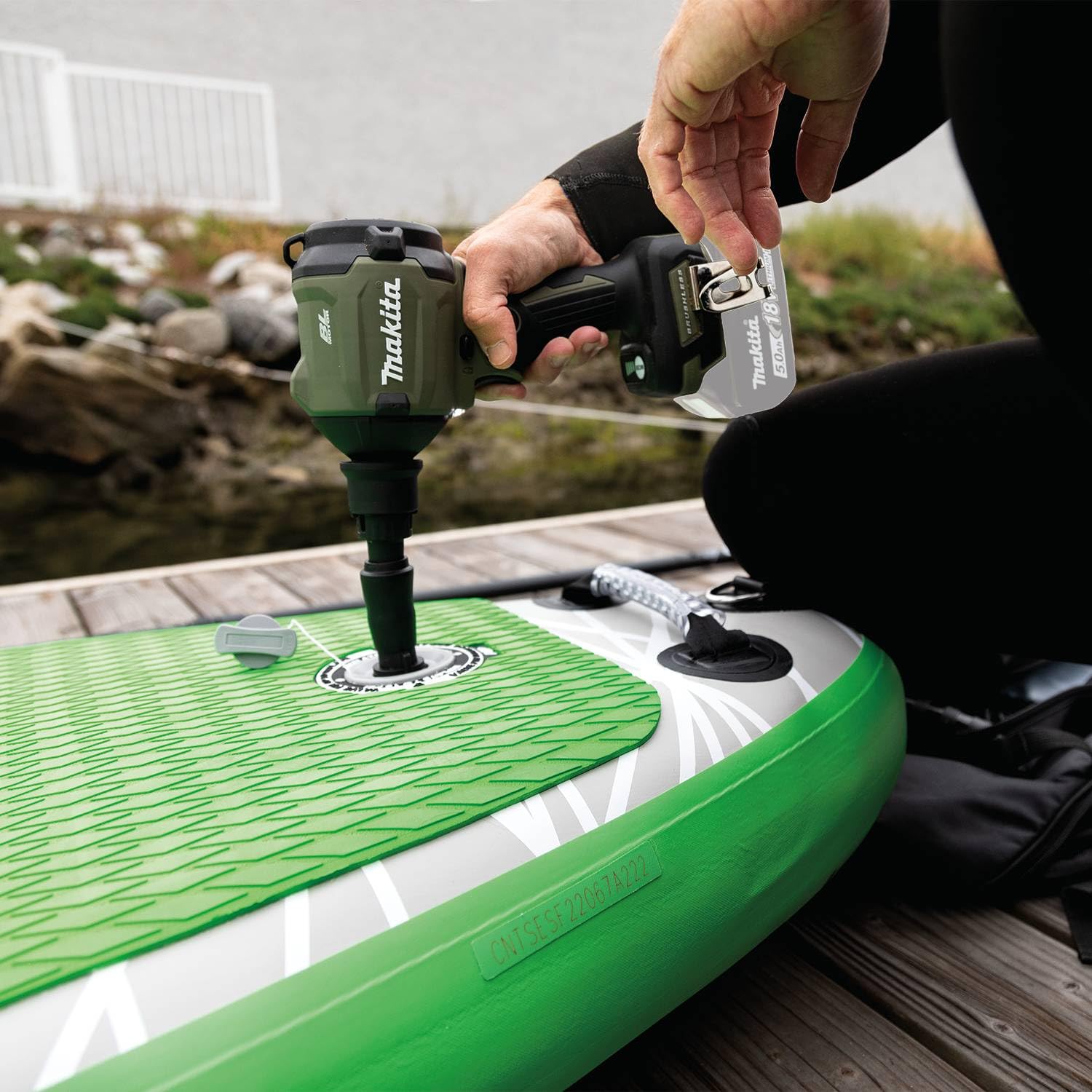 Makita ADSA01Z Outdoor Adventure™ 18V LXT® Brushless Cordless High Speed Blower/Inflator, Tool Only - Image 4