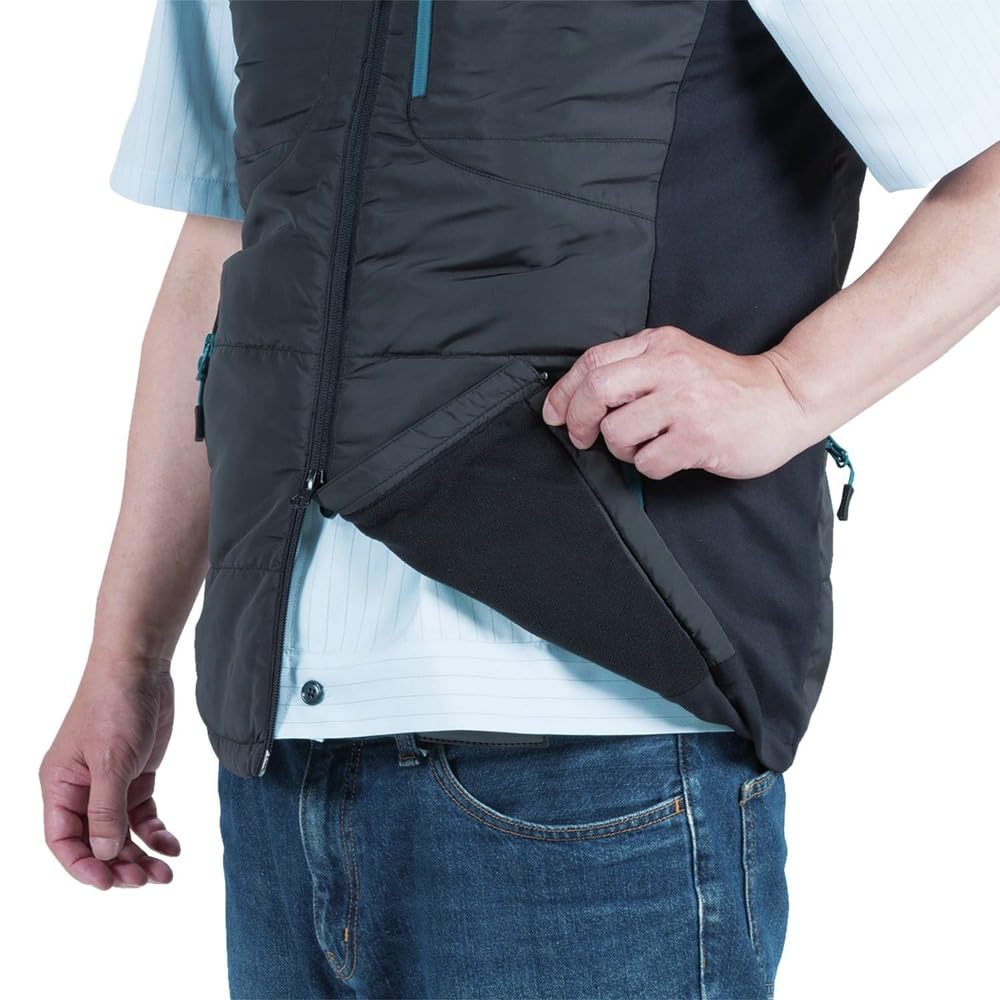 Makita DCV202ZL 18V LXT® Lithium-Ion Cordless Heated Vest, Vest Only (Black, Large) - Image 7