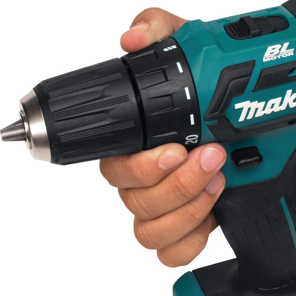 Makita FD07Z 12V max CXT Lithium-Ion Brushless Cordless 3/8" Driver-Drill, Tool Only - Image 4