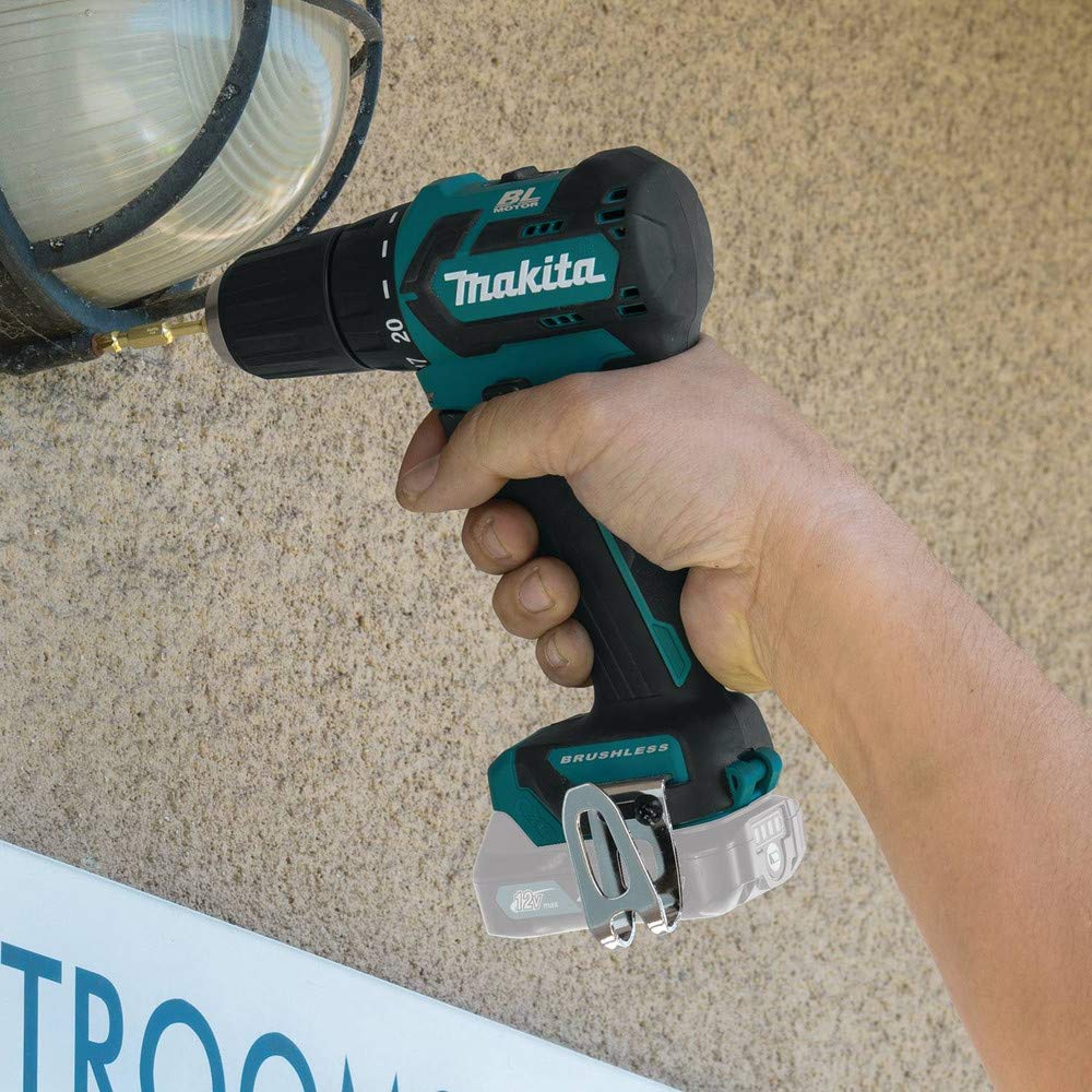 Makita FD07Z 12V max CXT Lithium-Ion Brushless Cordless 3/8" Driver-Drill, Tool Only - Image 7
