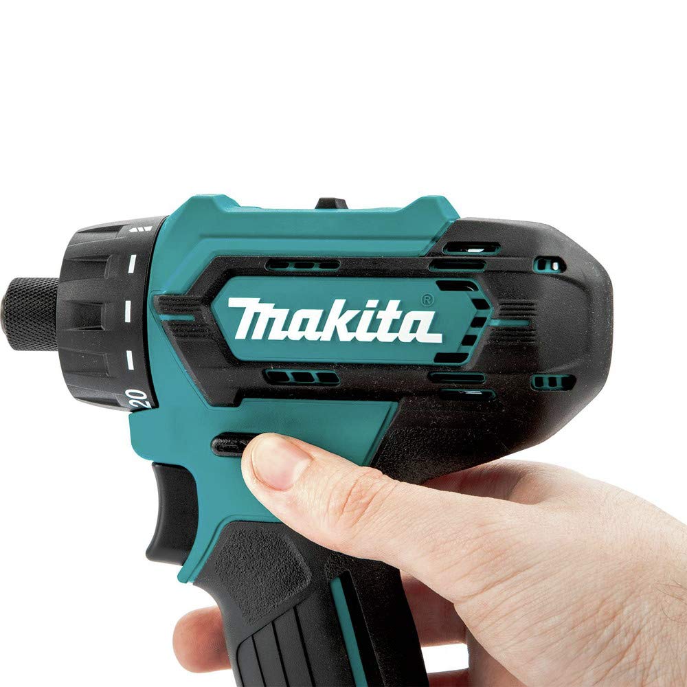 Makita FD10R1 12V max CXT® Lithium-Ion Cordless 1/4" Hex Driver-Drill Kit (2.0Ah) - Image 5