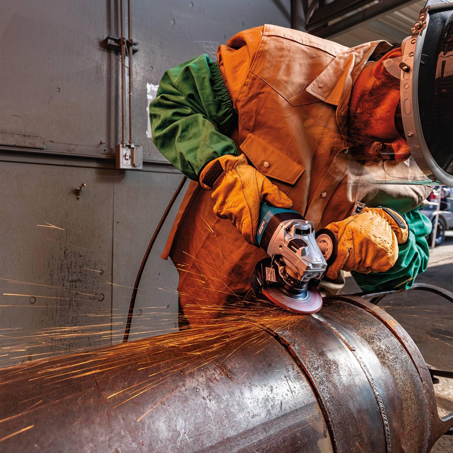 Makita GA5091 5" SJS™II High-Power Angle Grinder w/Brake - Image 4