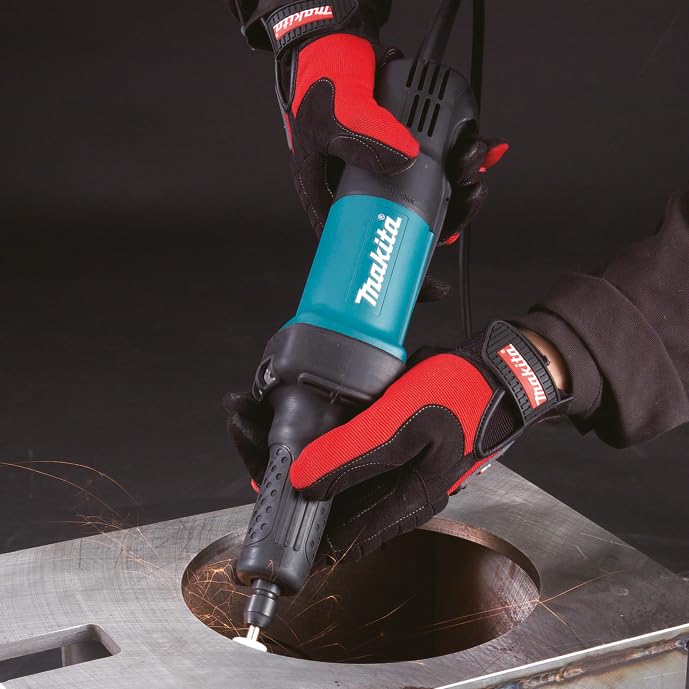 Makita GD0600 1/4" Paddle Switch Die Grinder, with AC/DC Switch, Blue - Image 11