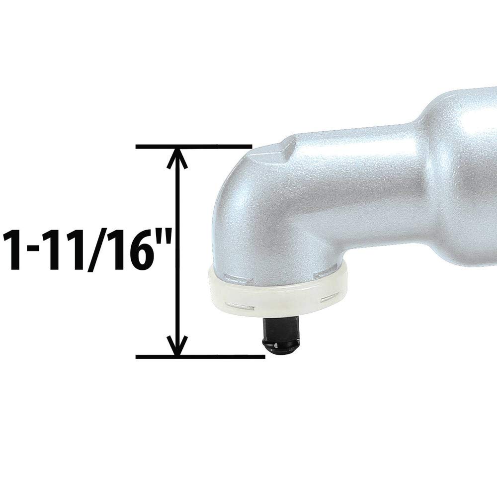 Makita LT02Z 12V max CXT Lithium-Ion Cordless 3/8" Angle Impact Wrench - Tool Only - Image 4