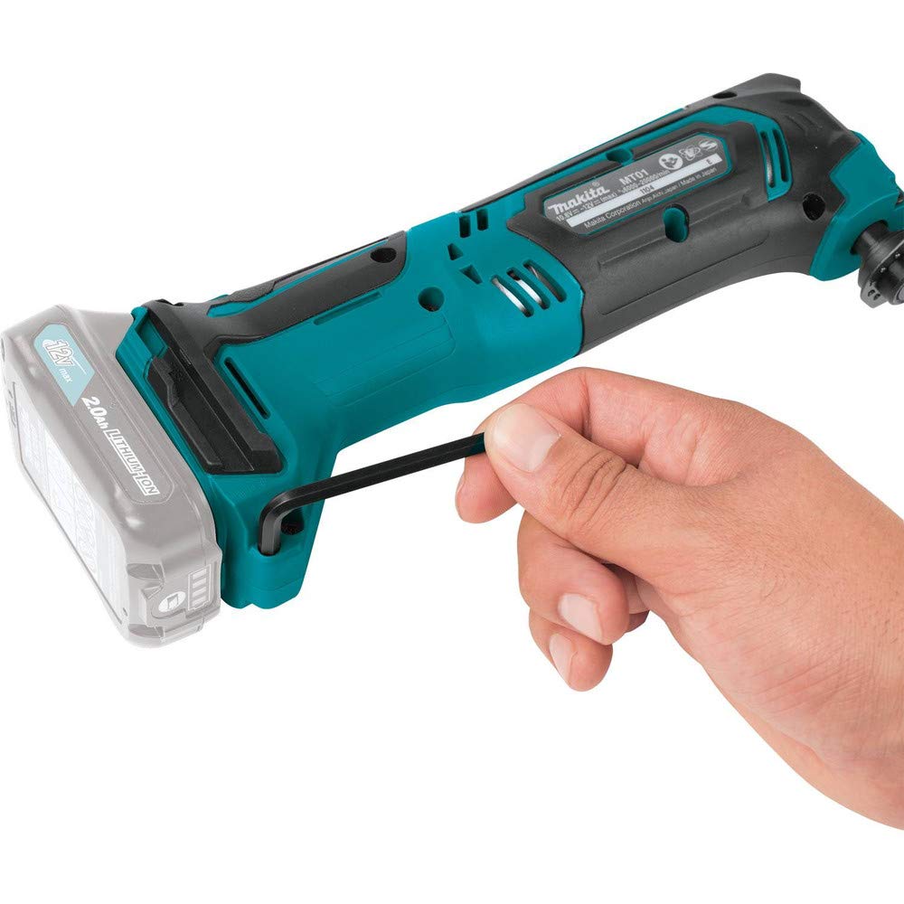 Makita MT01Z 12V max CXT® Lithium-Ion Cordless Oscillating Multi-Tool, Tool Only - Image 3