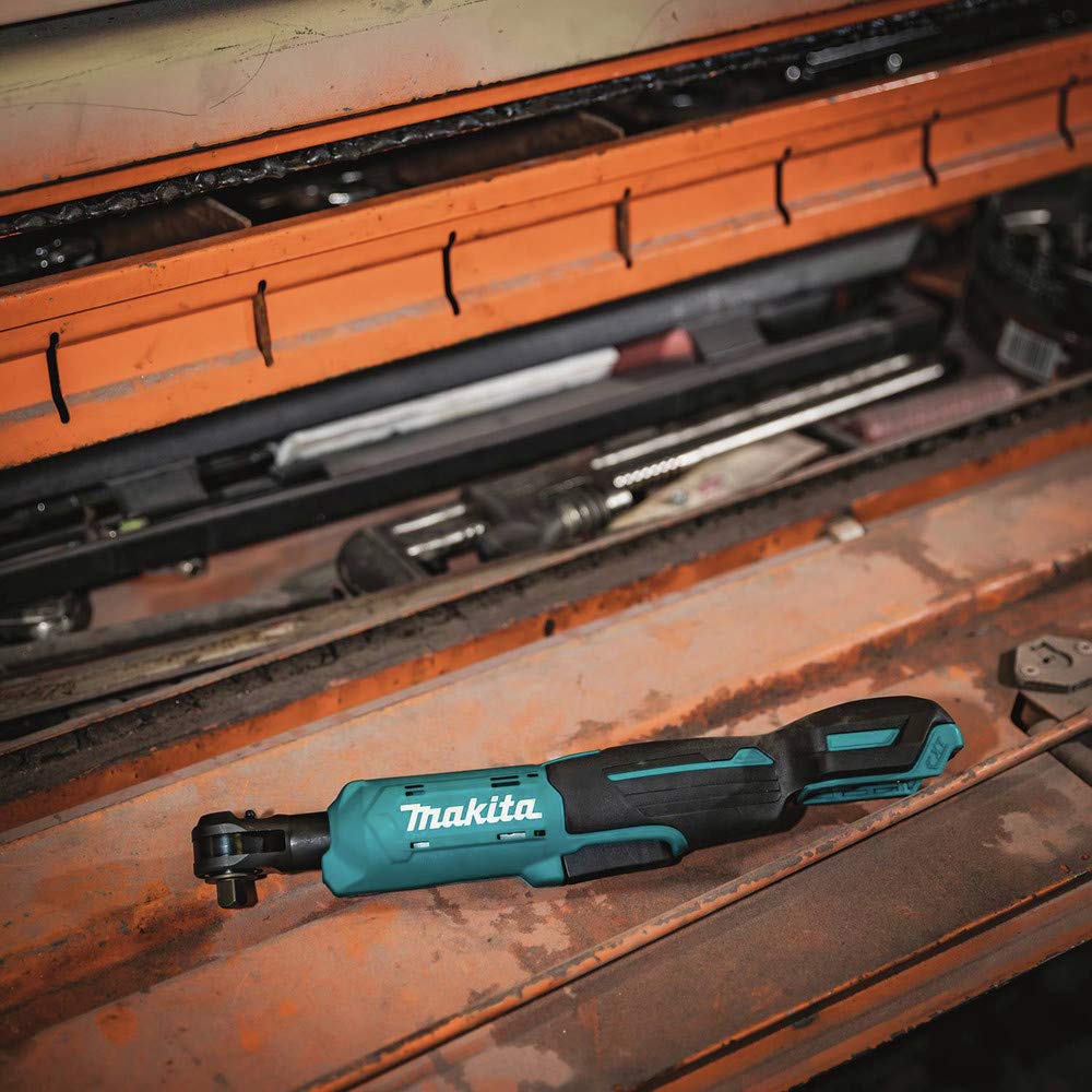 Makita RW01Z 12V max CXT® Lithium-Ion Cordless 3/8" / 1/4" Sq. Drive Ratchet, Tool Only - Image 8