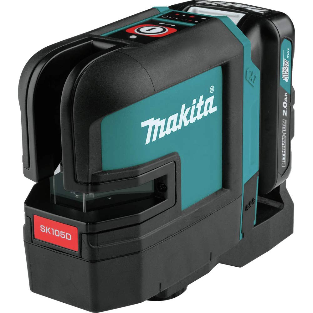 Makita SK105DNAX 12V max CXT® Lithium-Ion Cordless Self-Leveling Cross-Line Red Beam Laser Kit (2.0Ah) - Image 3