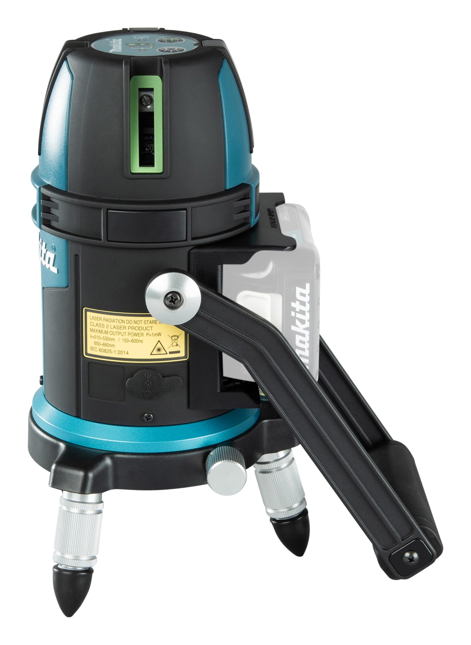 Makita SK209GDZ 12V max CXT Lithium-Ion Cordless Self-Leveling Multi-Line/Plumb Point Green Beam Laser, Tool Only - Image 4