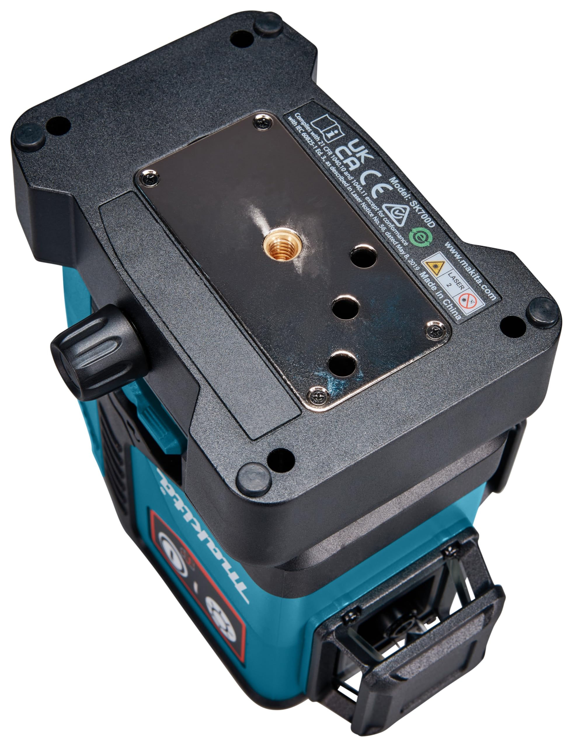 Makita SK700D 12V max CXT® Lithium-Ion Cordless Self-Leveling 360° 3-Plane Red Laser, Class II, 635 nm, <2 mW, Tool Only - Image 10