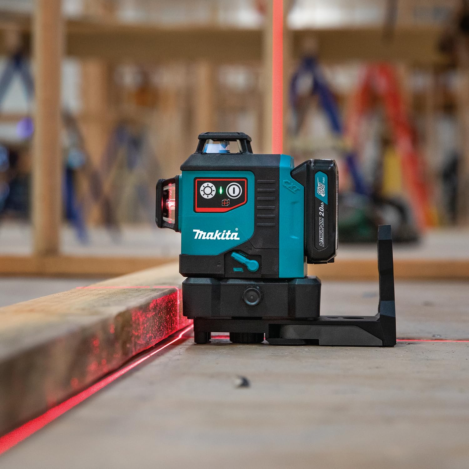 Makita SK700D 12V max CXT® Lithium-Ion Cordless Self-Leveling 360° 3-Plane Red Laser, Class II, 635 nm, <2 mW, Tool Only - Image 15