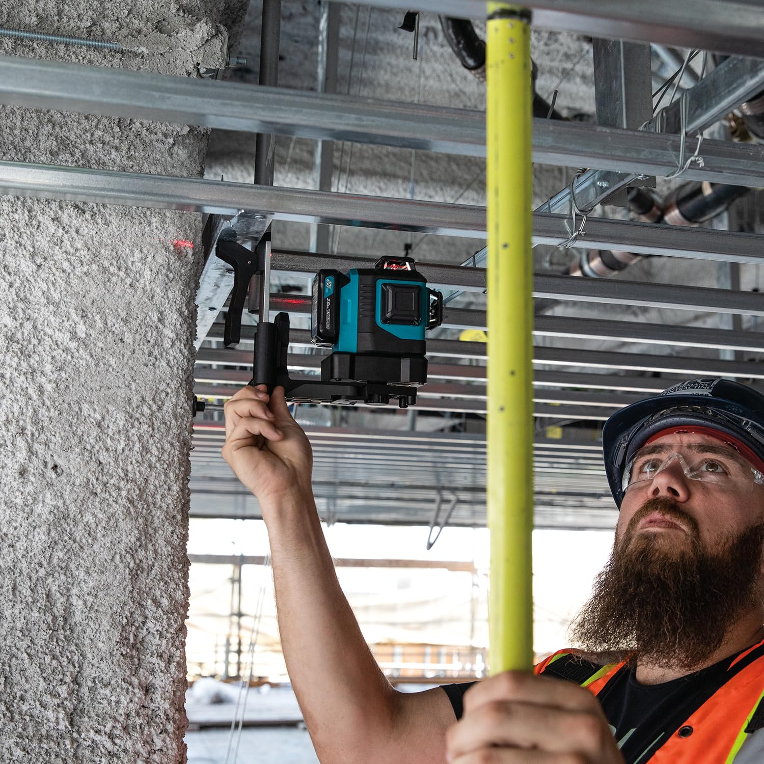 Makita SK700D 12V max CXT® Lithium-Ion Cordless Self-Leveling 360° 3-Plane Red Laser, Class II, 635 nm, <2 mW, Tool Only - Image 18