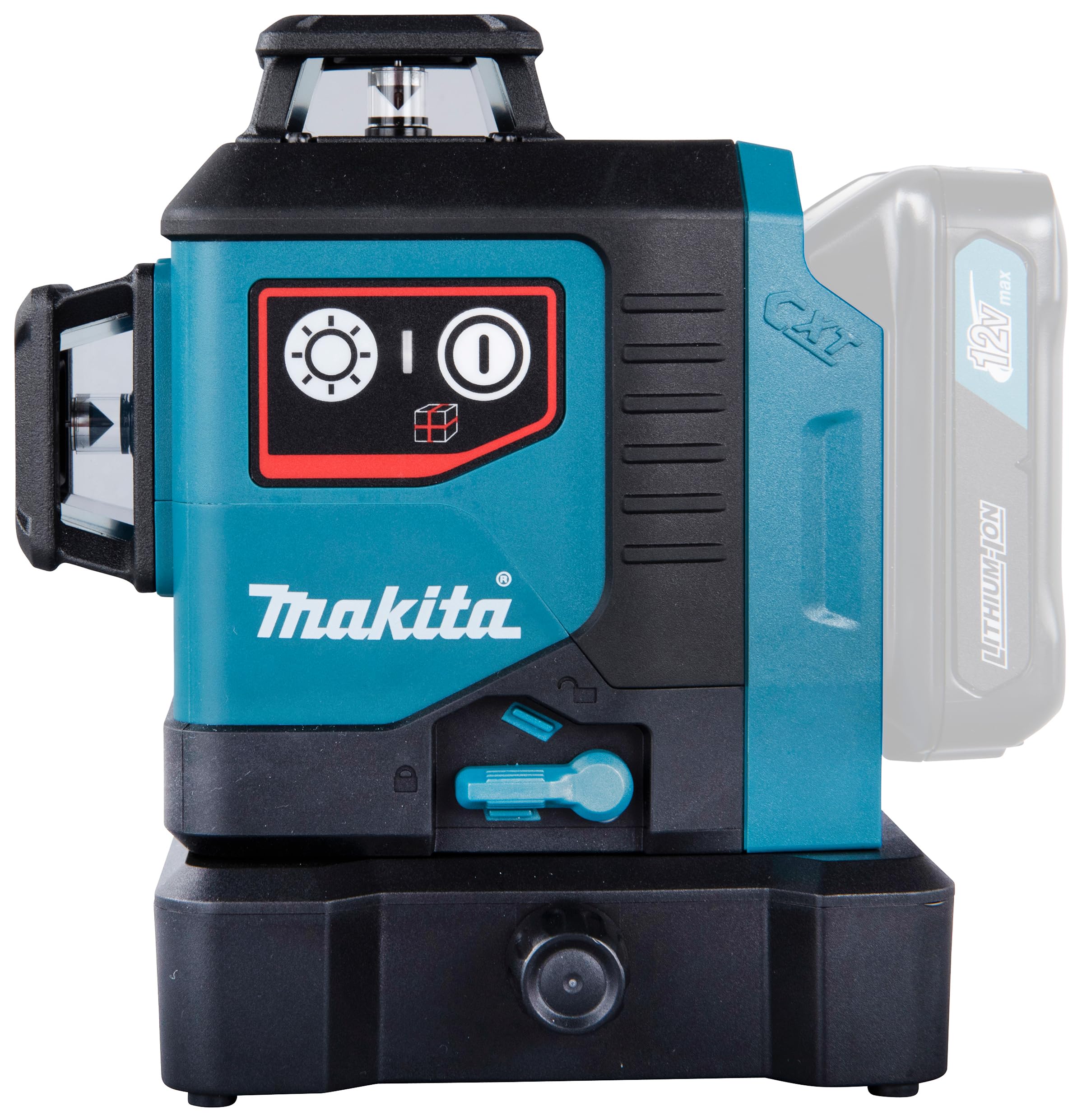 Makita SK700D 12V max CXT® Lithium-Ion Cordless Self-Leveling 360° 3-Plane Red Laser, Class II, 635 nm, <2 mW, Tool Only - Image 3