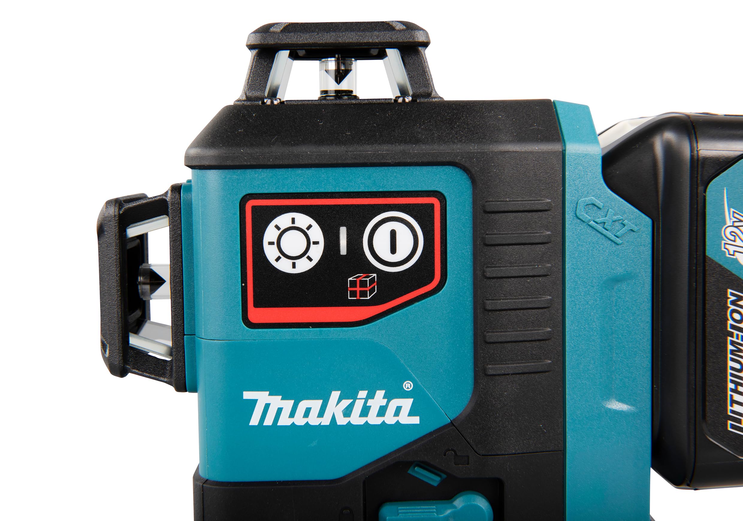 Makita SK700D 12V max CXT® Lithium-Ion Cordless Self-Leveling 360° 3-Plane Red Laser, Class II, 635 nm, <2 mW, Tool Only - Image 6
