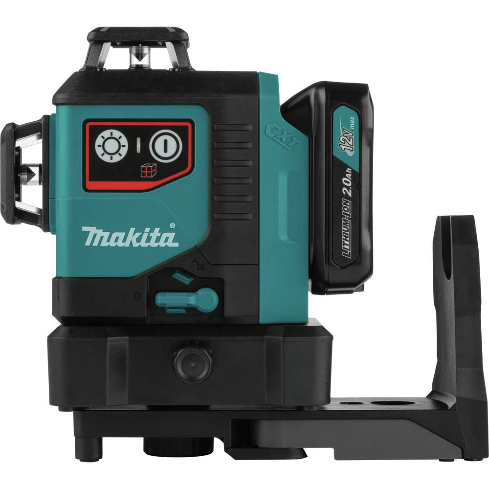 Makita SK700DNAJ 12V max CXT® Lithium-Ion Cordless Self-Leveling 360° 3-Plane Red Laser Kit (2.0Ah), Class II, 635 nm, <2 mW - Image 3