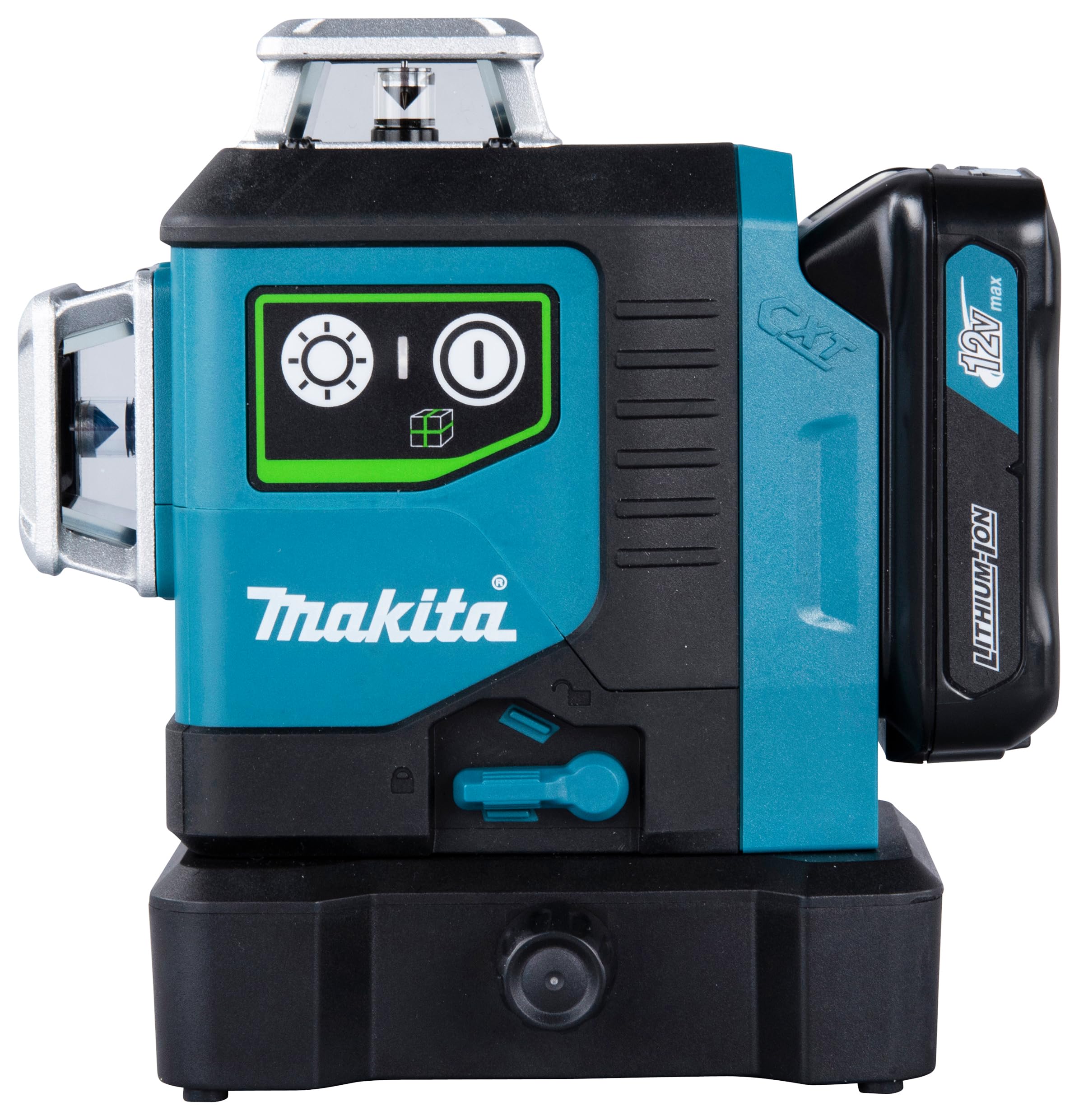 Makita SK700GD 12V max CXT® Lithium-Ion Cordless Self-Leveling 360° 3-Plane Green Laser, Class II, 510-530 nm, <2 mW, Tool Only - Image 3