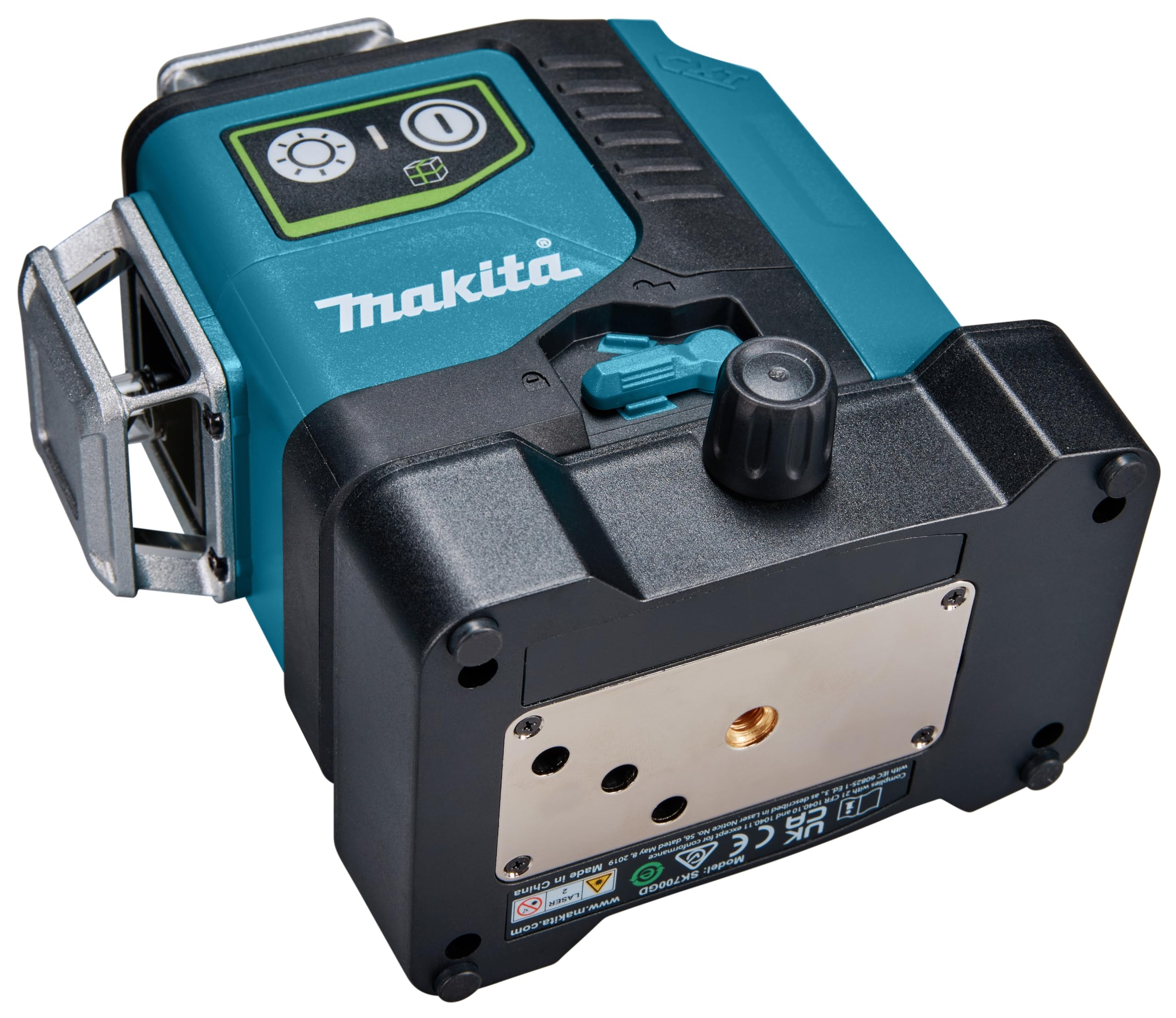Makita SK700GD 12V max CXT® Lithium-Ion Cordless Self-Leveling 360° 3-Plane Green Laser, Class II, 510-530 nm, <2 mW, Tool Only - Image 8