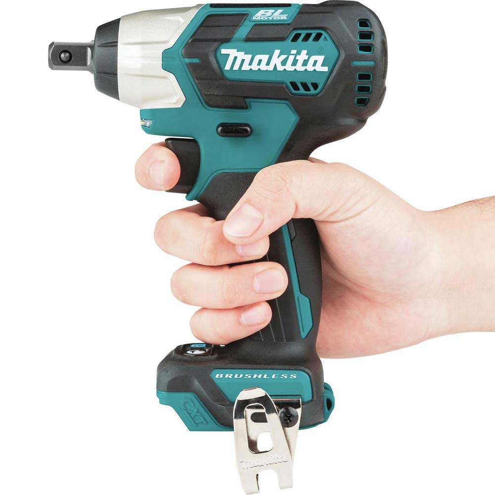 Makita WT06Z 12V max CXT® Lithium-Ion Brushless Cordless 1/2" Sq. Drive Impact Wrench, Tool Only - Image 6