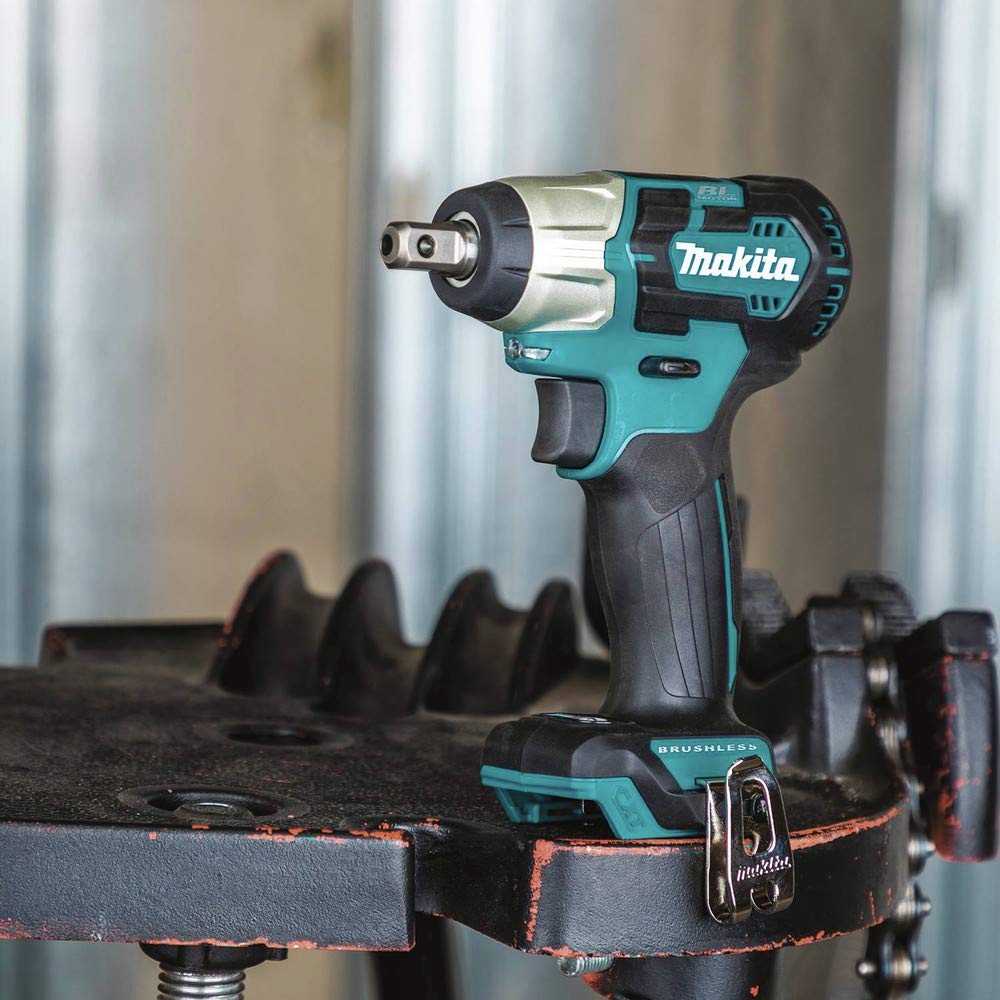 Makita WT06Z 12V max CXT® Lithium-Ion Brushless Cordless 1/2" Sq. Drive Impact Wrench, Tool Only - Image 7