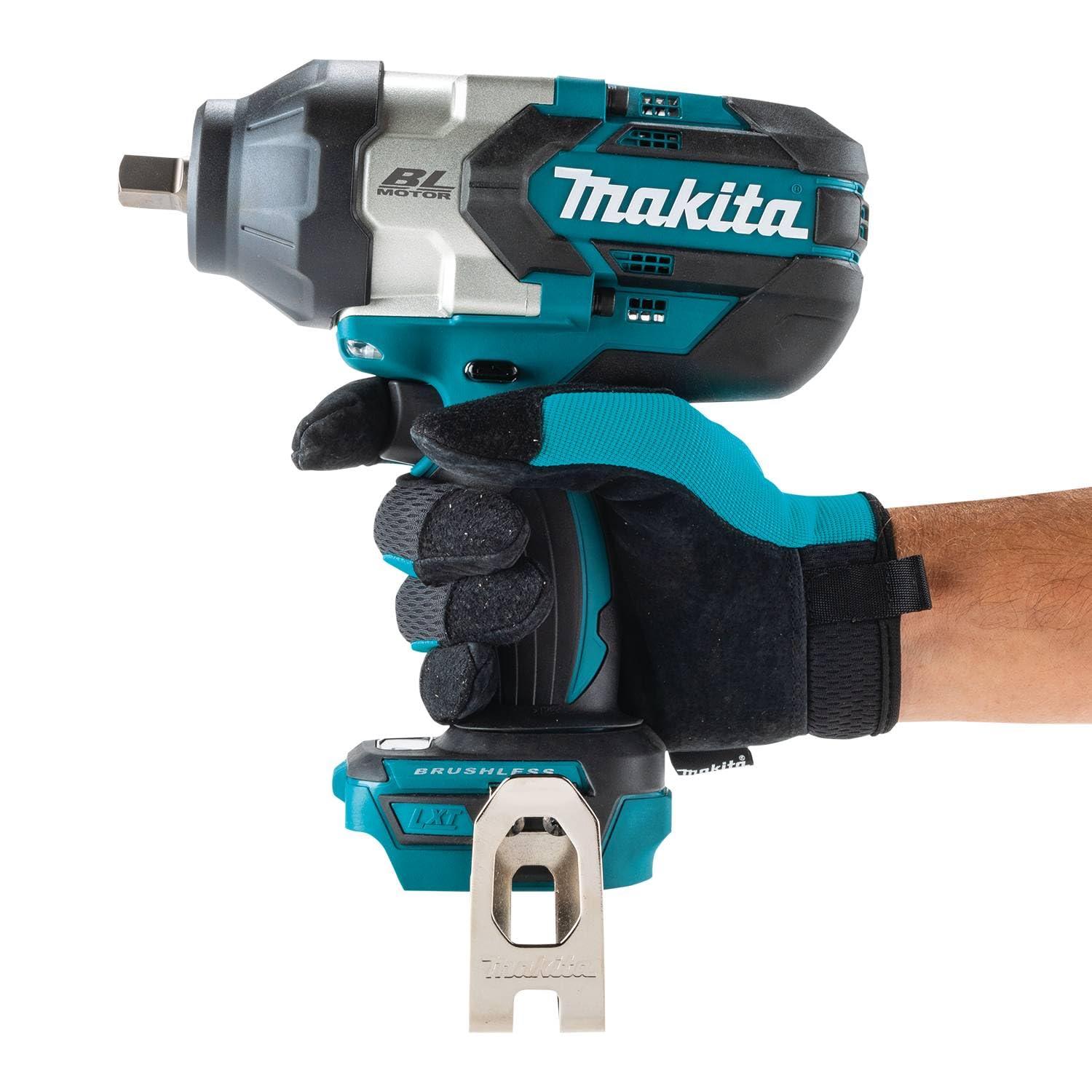 Makita XWT19XVZ 18V LXT® Lithium-Ion Brushless Cordless 3-Speed 1/2" Sq. Drive Utility Impact Wrench w/Detent Anvil, Tool Only - Image 4